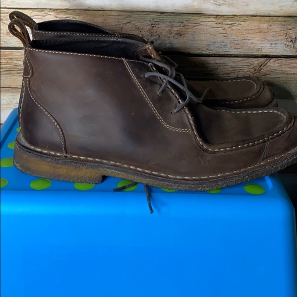 Leather Johnston & Murphy boots - Picture 2 of 4